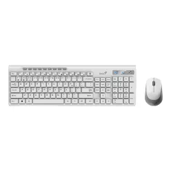   Genius SlimStar 8230 Wireless Bluetooth Keyboard Combo White US