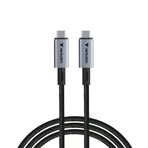 Verbatim Sync & Charge USB4 240W Cable 1,2m Black