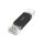 Hama USB 2.0 SD/microSD Card Reader Black