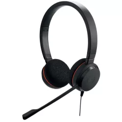 Jabra Evolve 20 UC Stereo USB C/A Black