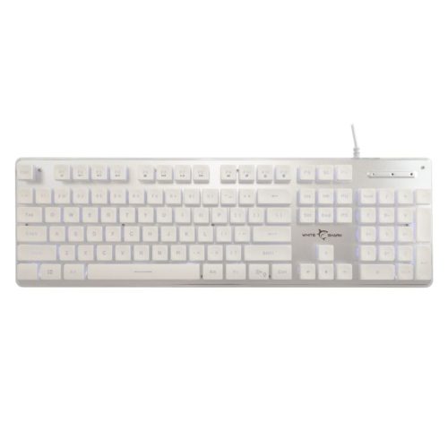 White Shark Tachi Gaming Keyboard White US