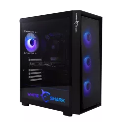 White Shark Warhead 3 Tempered Glass Black