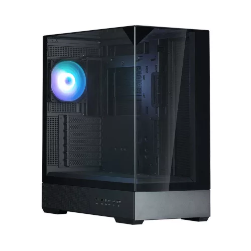 Zalman P40 Prism RGB Tempered Glass Black