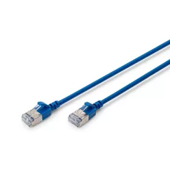 Digitus CAT6A F-FTP Patch Cable 0,3m Blue