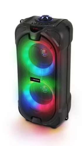 Esperanza Rhythm RGB Bluetooth Speaker Black