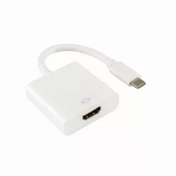 SBOX HDMI Female-> TYPE-C Male Adapter White