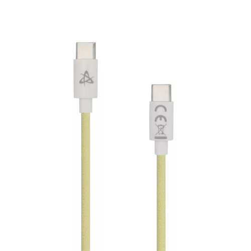 SBOX Type-C to Type-C 60W Charge and sync cable 1m Yellow