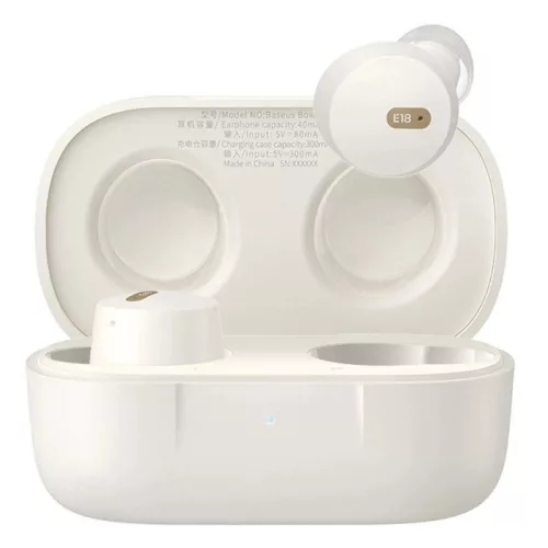 Baseus Bowie E18 Bluetooth Headset White