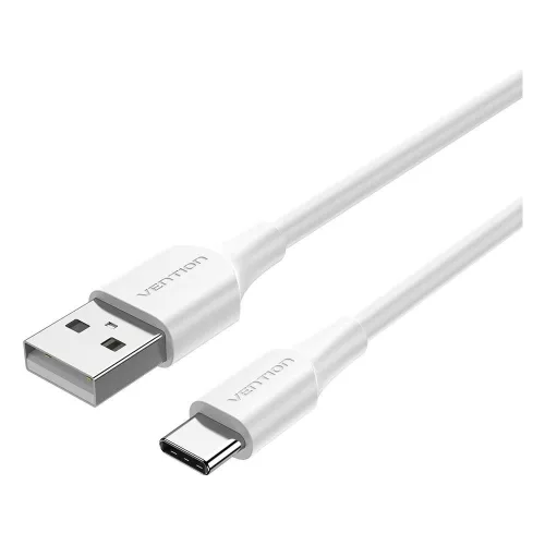 Vention USB-A 2.0/M to USB-C/M cable 1,5m White