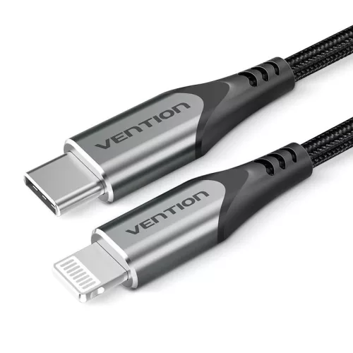 Vention USB 2.0 C to Lightning Cable Aluminum Alloy Type 2m Black