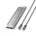 Orico AXM2S-G2 10Gbps M.2 NVMe & NGFF SSD Enclosure with Protective Silicone Case Grey