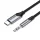 Vention USB-C Male to 3.5mm Male Audio Adapter cable 1m Black