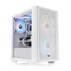 Thermaltake Versa H16 ARGB Tempered Glass White