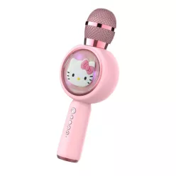   OTL Technologies HK1210 Hello Kitty PopSing LED Karaoke Microphone Pinlk