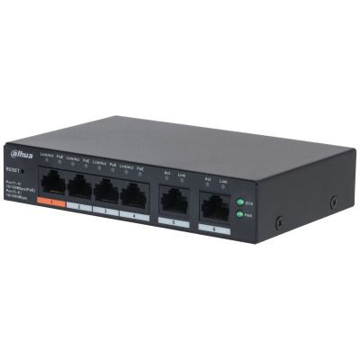 Dahua CS4006-4ET2ET-60 6-Port Cloud Managed Desktop Switch with 4-Port PoE