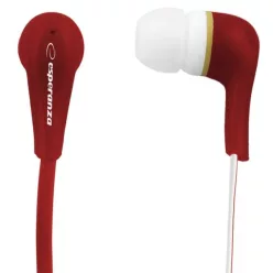 Esperanza EH146R Stereo Earphones Lollipop Red