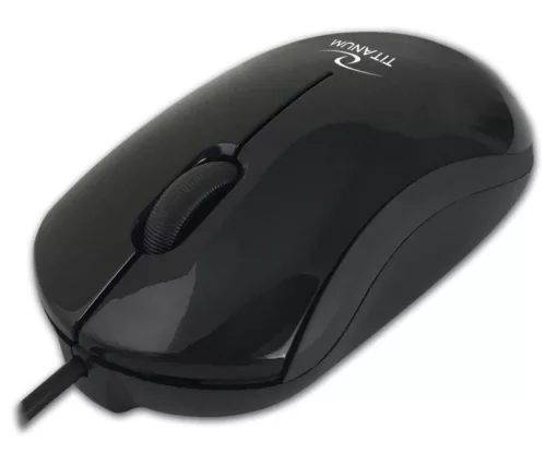 Titanium TM125K Dorado Wired Mouse Black