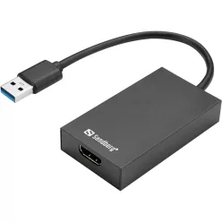 Sandberg USB 3.0 to HDMI Coverter Black