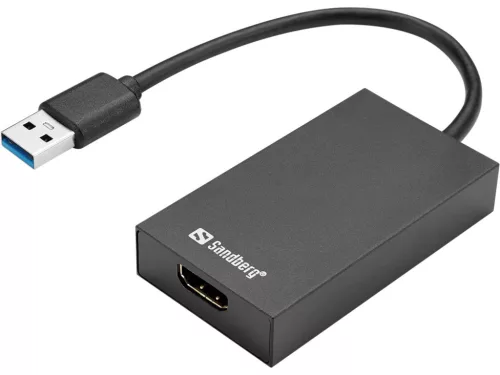Sandberg USB 3.0 to HDMI Coverter Black