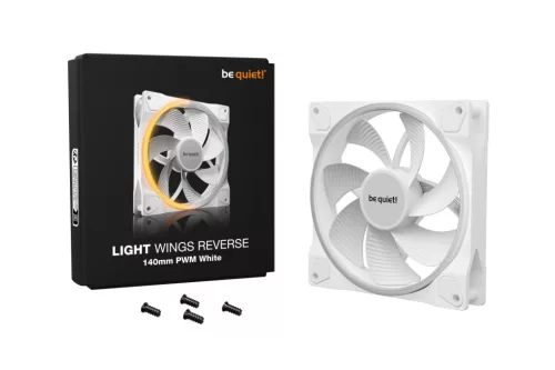 Be quiet! Light Wings 140mm PWM Reverse White