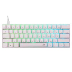 White Shark Shinobi 2 RGB Gaming keyboard White US