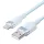 Vention USB 2.0 A Male to C Male 3A Aluminum Alloy Type cable 1m Blue