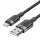Vention USB 2.0 A Male to C Male 3A Aluminum Alloy Type cable 1m Black