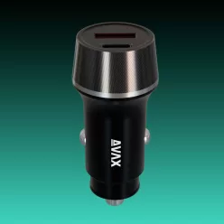 Avax CC304B CARLY 38W Car Charger Black