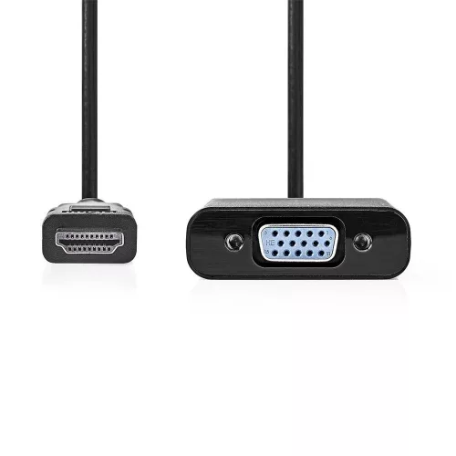 Nedis HDMI - VGA adapter Black
