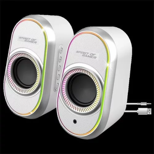 Spirit Of Gamer Fanatic 500 White