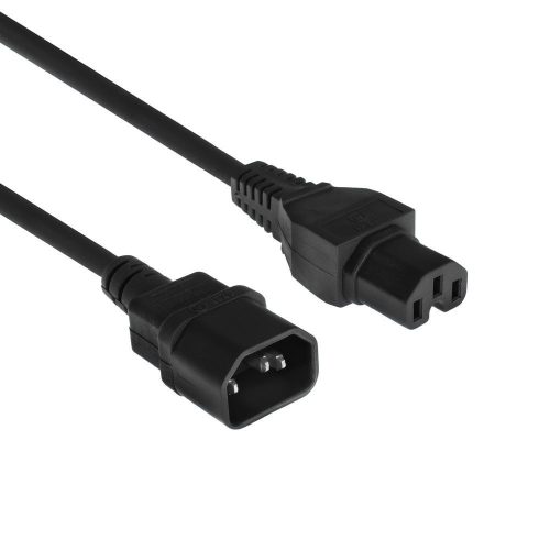 ACT Powercord C14 - C15 2m Black