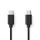 Nedis USB-C to USB-C USB Cable 1m Black