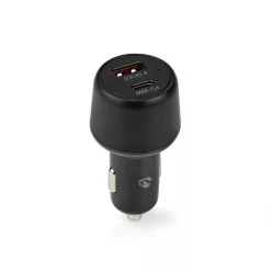 Nedis Car Charger Black
