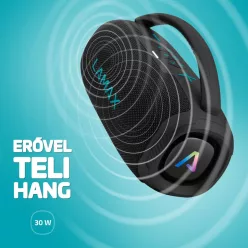 Lamax PartyGo1 Mini Bluetooth Party Speaker Black