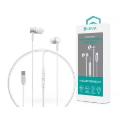 Devia ST108783 Smart Series M1 Metal In-Ear Headset White