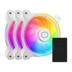 Cooler Master MasterFan MF120 Halo2 3in1 White Edition