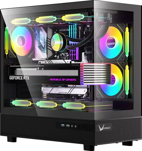 Formula Crystal Z8 Tempered Glass Black