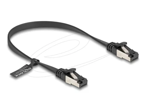 DeLock CAT8.1 Patch Cable 0,25m Black