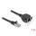 DeLock CAT6A S-FTP Patch Cable 1m Black