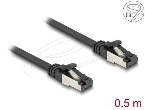 DeLock CAT8.1 Patch Cable 0,5m Black