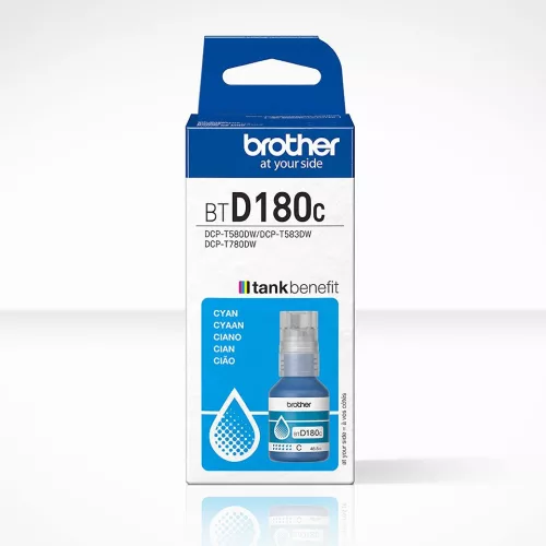 Brother BTD180C Cyan tintapatron