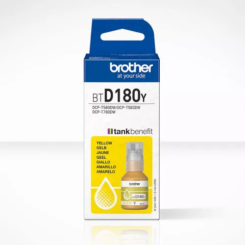 Brother BTD180Y Yellow tintapatron