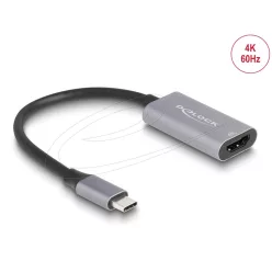 DeLock Adapter USB Type-C™ male to HDMI female 4K Black