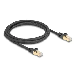 DeLock CAT6A S-FTP Patch Cable 2m Black