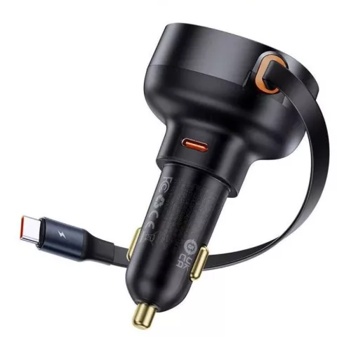 Baseus Enjoyment Pro 60W Type-C Car Charger Black