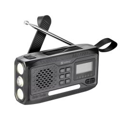 Sandberg Survivor DAB Radio All-in-1 Black