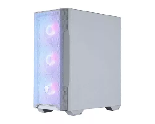 Msi MAG FORGE M100R ARGB Tempered Glass White