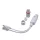 Nestron 12V PoE splitter, PoE bemenet / 12VDC+10/100 Ethernet kimenet; max. 30W; IP67