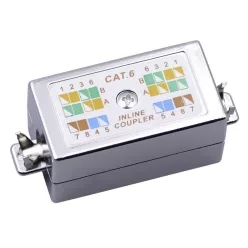 Nestron Kábel toldó; árnyékolt; Cat6; krone IDC