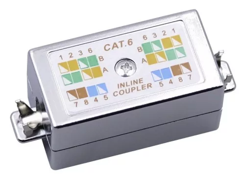 Nestron Kábel toldó; árnyékolt; Cat6; krone IDC